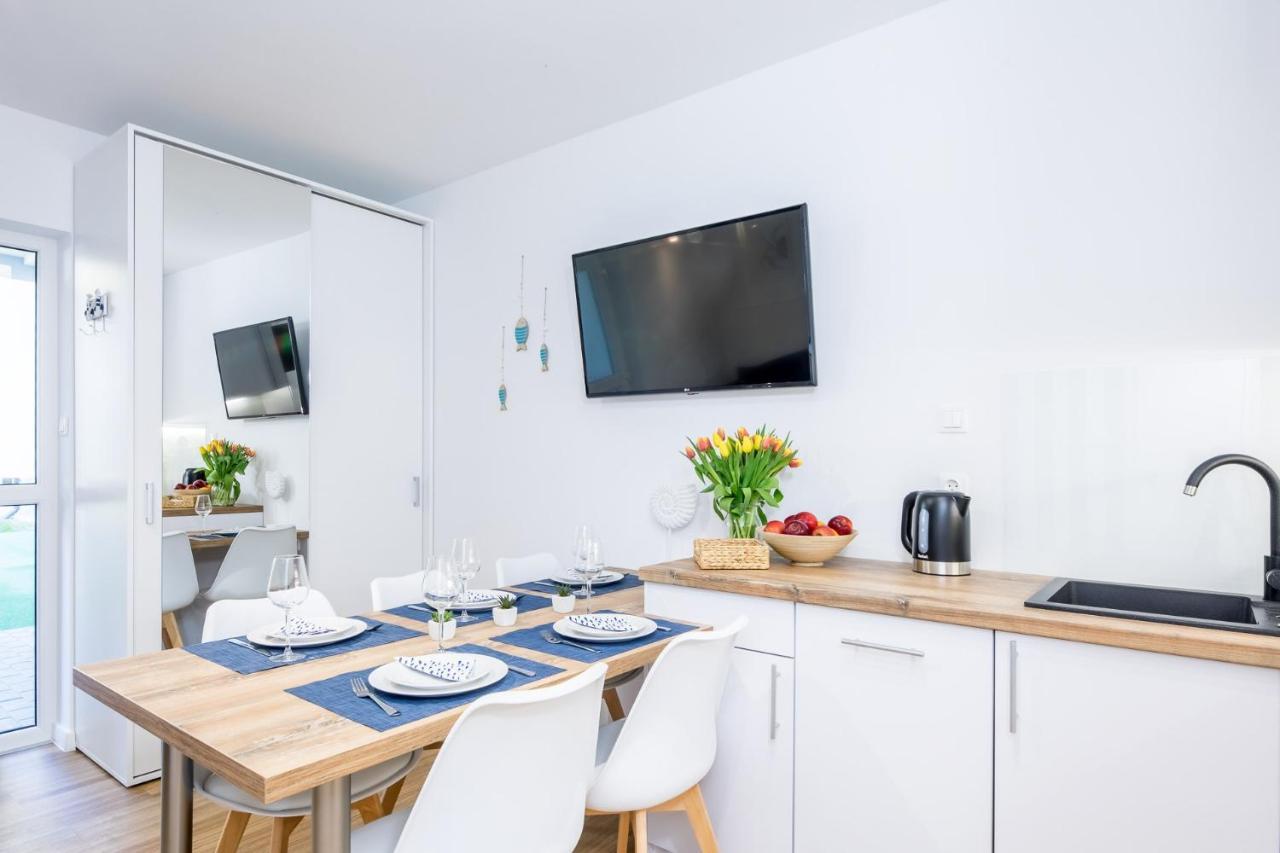 Apartament 9B Blue Marine Poddabie Basen Odkryty Brodziki Plac Zabaw Exteriér fotografie